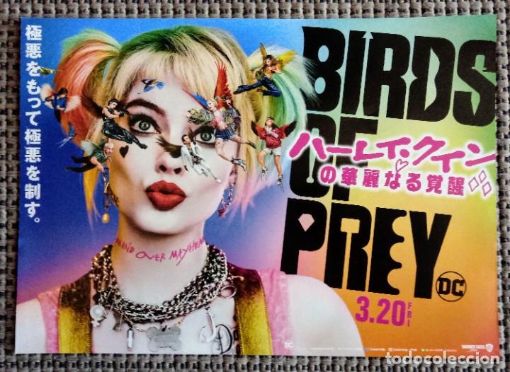 Cinema: GU&Iacute;A PROGRAMA DE MANO JAPON&Eacute;S Aves de presa (Harley Quinn). BIRDS OF PREY. MARGOT ROBBIE. JAP&Oacute;N