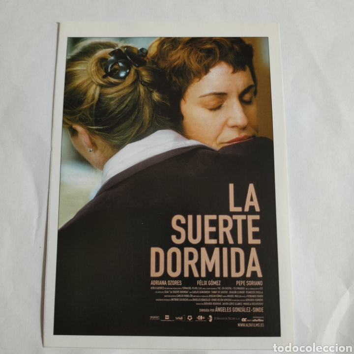 Cinema: MCG36 la suerte dormida MICRO GUIA TAMA&Ntilde;O 10 X 14,50