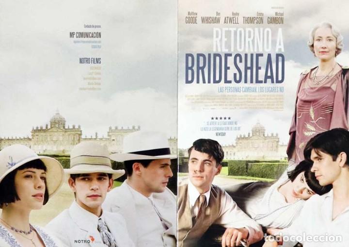Cine: Guia Retorno a brideshead