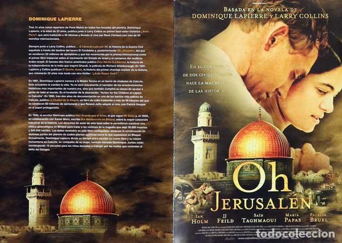 Cin&eacute;ma: Guia Oh jerusalen