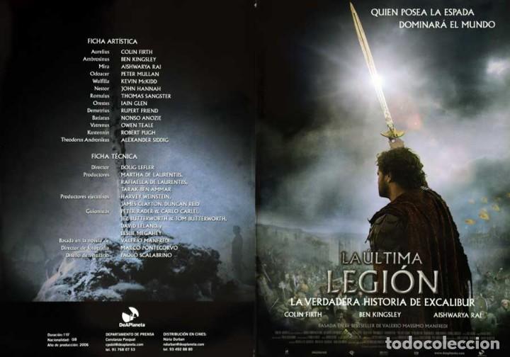 Cine: Guia La ultima legion
