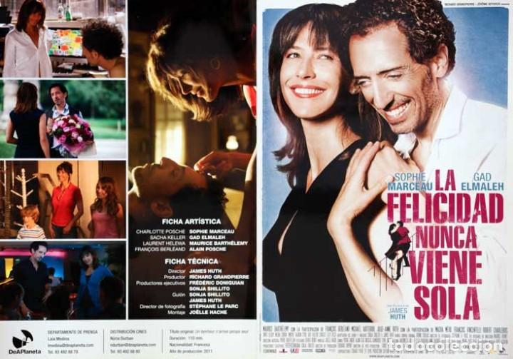 Kino: Guia La felicidad nunca viene sola