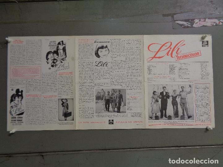 Cin&eacute;ma: G9052 LILI LESLIE CARON GUIA ORIGINAL MGM ESTRENO