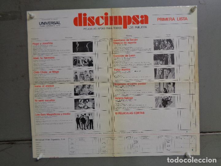 Cin&eacute;ma: G9070 LISTA DE MATERIAL ORIGINAL DISCIMPSA UNIVERSAL