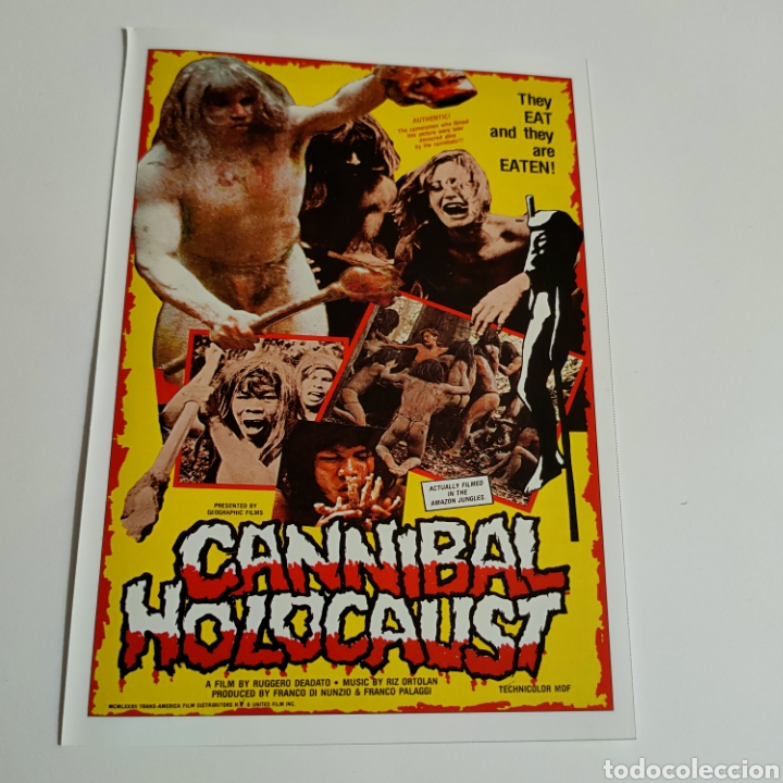 Cinema: MCG43 Holocausto can&iacute;bal MICRO GUIA TAMA&Ntilde;O 10 X 14,50