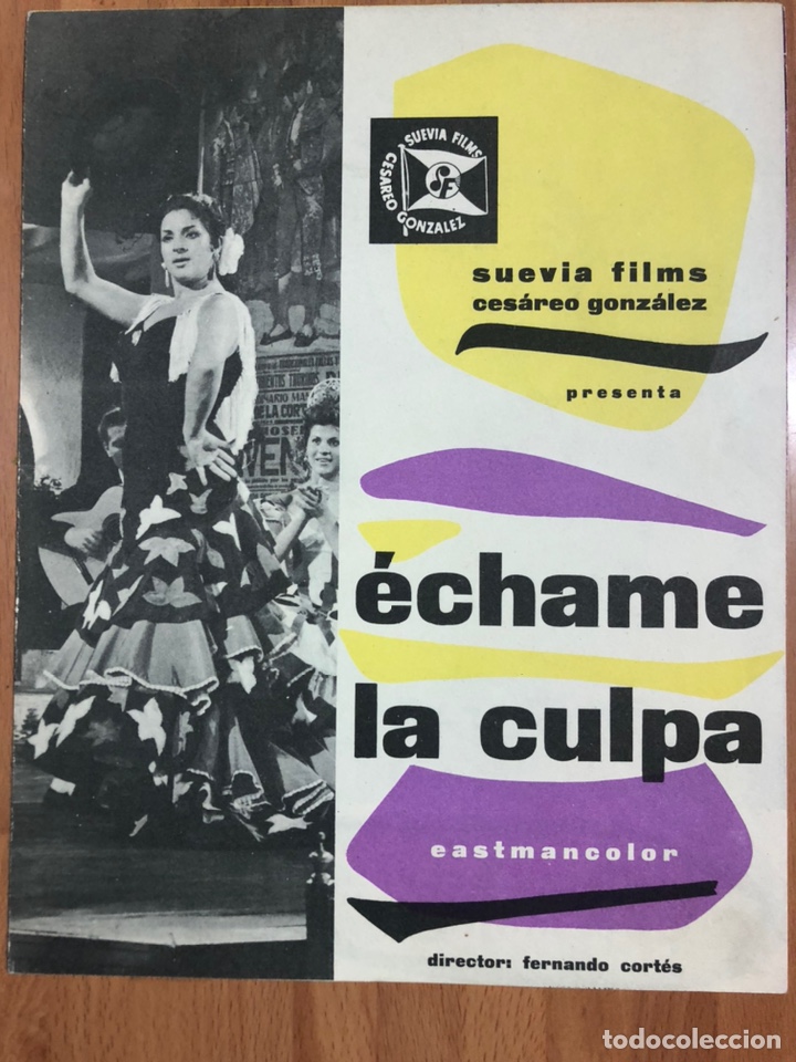 Cine: Guia Suevia films &eacute;chame la culpa Lola flores Miguel aceves Mej&iacute;a