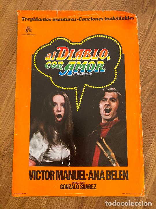 Cine: AL DIABLO CON AMOR - VICTOR MANUEL / ANA BELEN - GUIA SENCILLA.