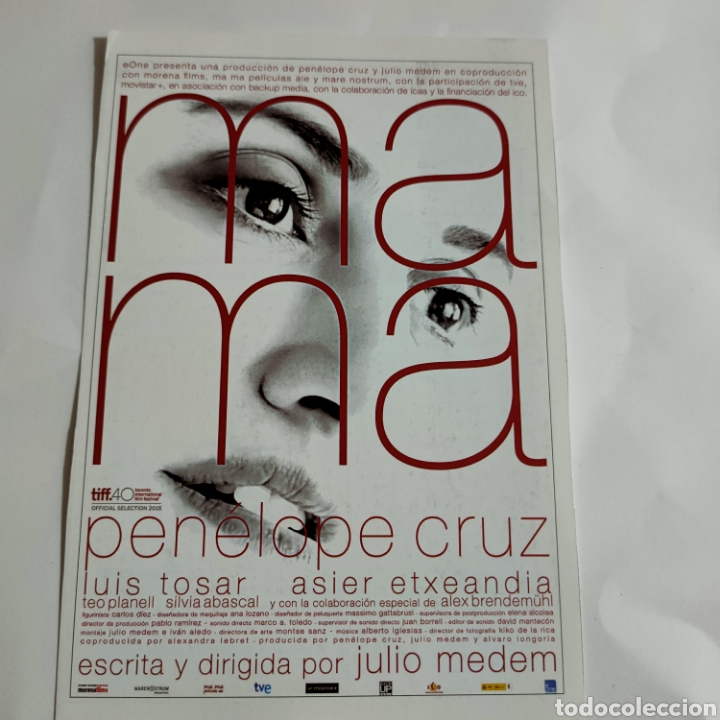 Cin&eacute;ma: MCG86 mam&aacute; MICRO GUIA TAMA&Ntilde;O 10 X 14,50