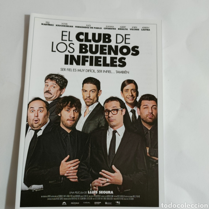 Cin&eacute;ma: MCG90 el club de los buenos infieles MICRO GUIA TAMA&Ntilde;O 10 X 14,50