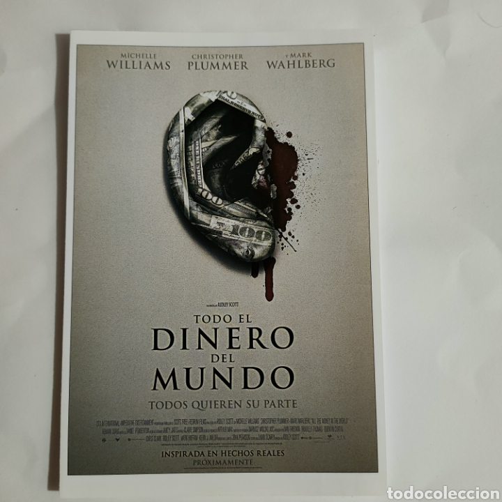 Cin&eacute;ma: MCG100 todo el dinero del mundo MICRO GUIA TAMA&Ntilde;O 10 X 14,50
