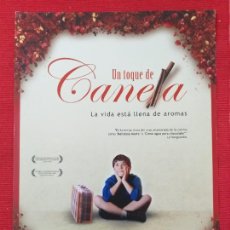 Cinema: GUIA PUBLICITARIA: UN TOQUE DE CANELA. TASSOS BOULMETIS - GEORGE CORRAFACE
