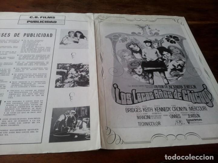 Cine: Los locos a&ntilde;os de Chicago - Beau Bridges, Melina Mercouri, Brian Keith - guia original cb films 1969