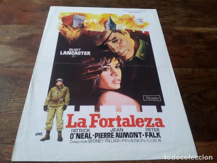 Cine: La Fortaleza - Burt Lancaster, Peter Falk, Patrick O'neal - guia original suevia 1972 jano