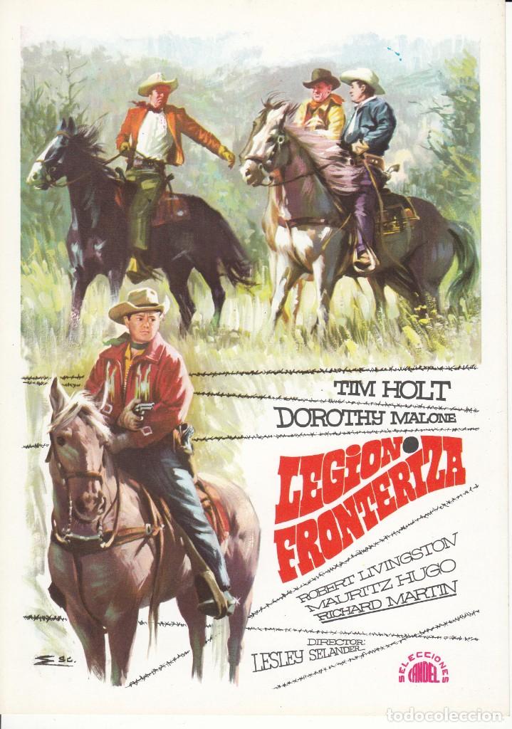 Cine: LEGION FRONTERIZA: TIM HOLT - DOROTHY MALONE