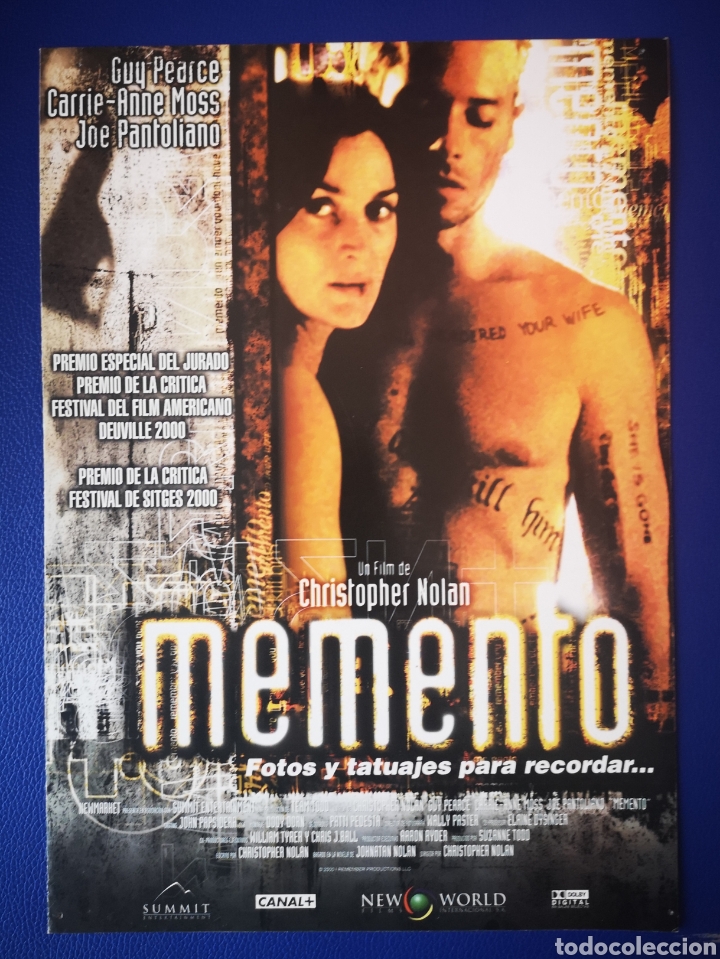 Cine: MEMENTO - Foto 1