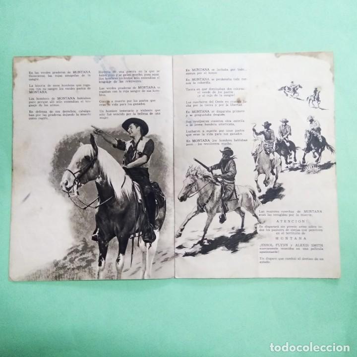 Kino: GUIA . MONTANA . 1950 . ERROL FLYNN 16 PAG. SIN PORTADAS - L16