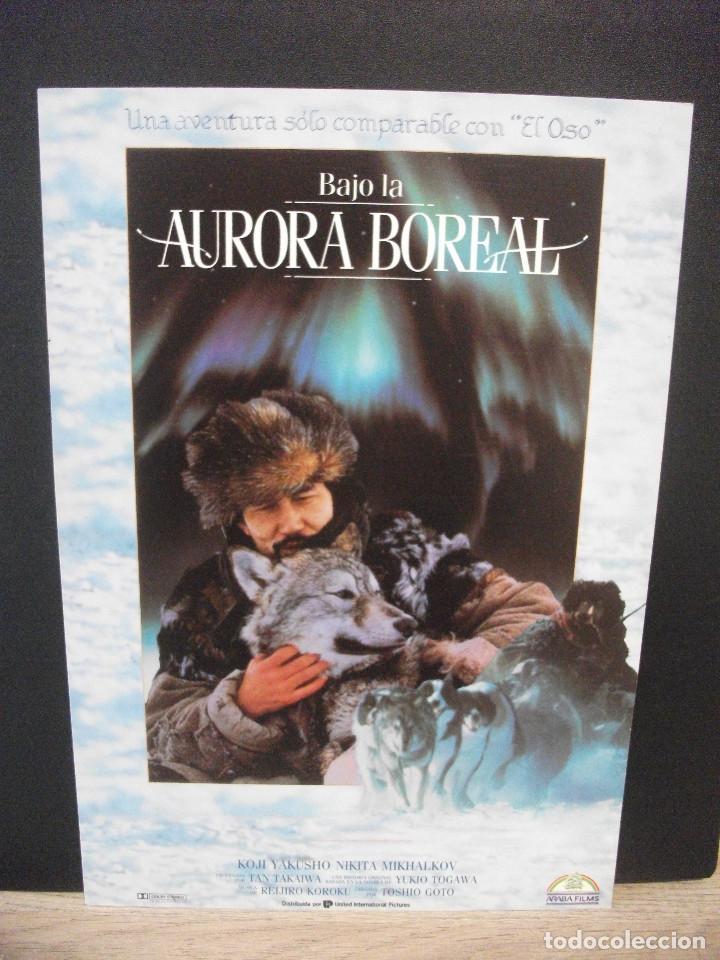 Cine: GU&Iacute;A PUBLICITARIA DE LA PEL&Iacute;CULA BAJO LA AURORA BOREAL