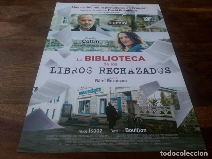 Cine: La biblioteca de los libros rechazados - Fabrice Luchini,Camille Cottin - guia original gaumont 2019