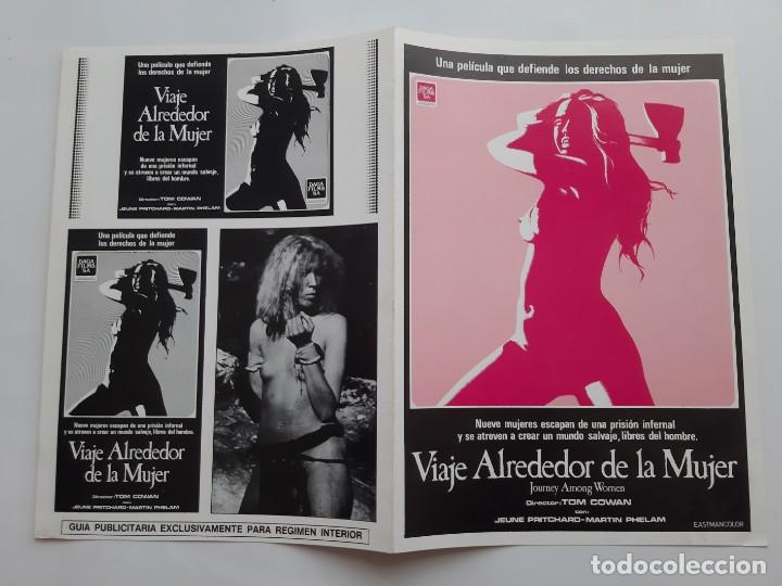 Kino: ANTIGUA GUIA PUBLICITARIA CINE VIAJE ALREDEDOR DE LA MUJER RV 192