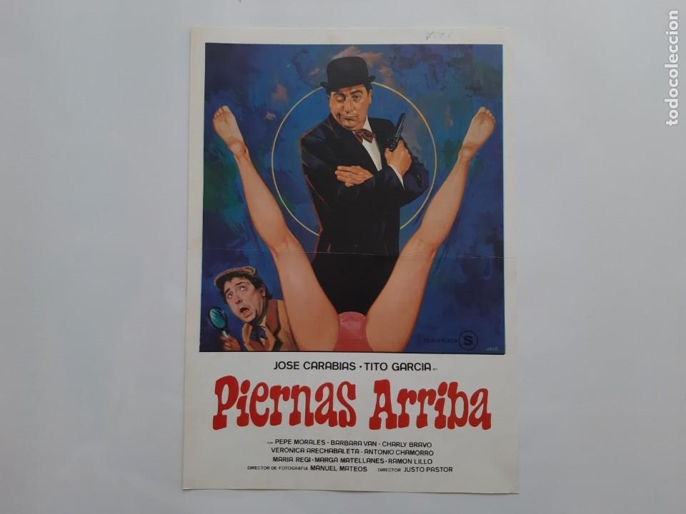 Kino: ANTIGUA GUIA PUBLICITARIA CINE PIERNAS ARRIBA RV 196