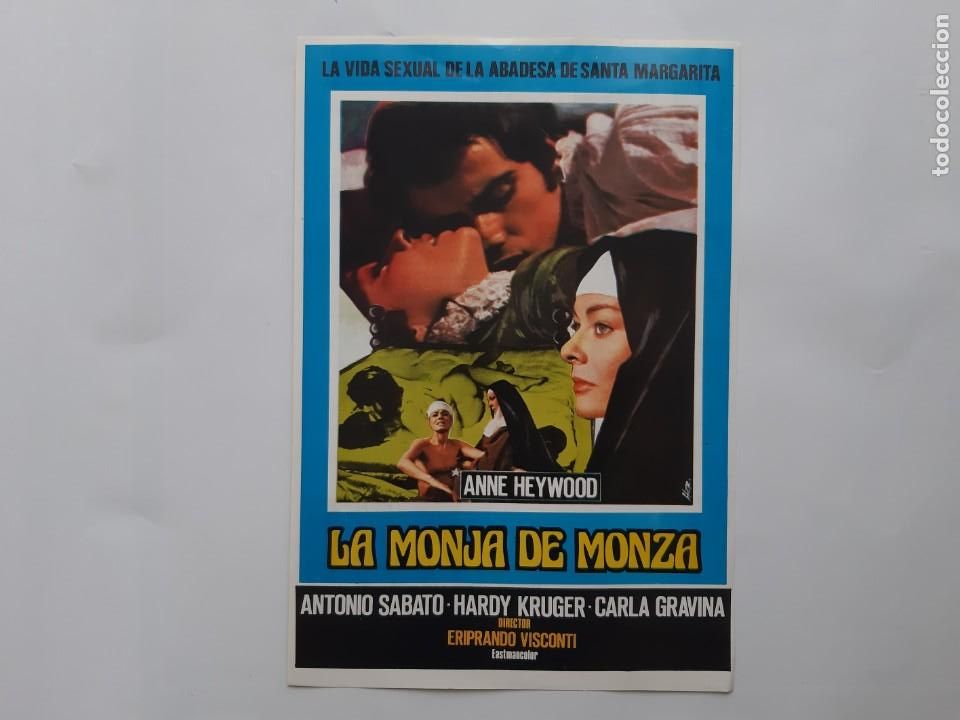 Kino: ANTIGUA GUIA PUBLICITARIA CINE LA MONJA DE MONZA RV 210