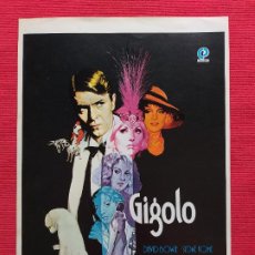 Cine: GUIA SIMPLE: GIGOLO. 1978. DAVID BOWIE, MARLENE DIETRICH, KIM NOVAK, MARIA SCHELL. PROCINE. Lote 272947363