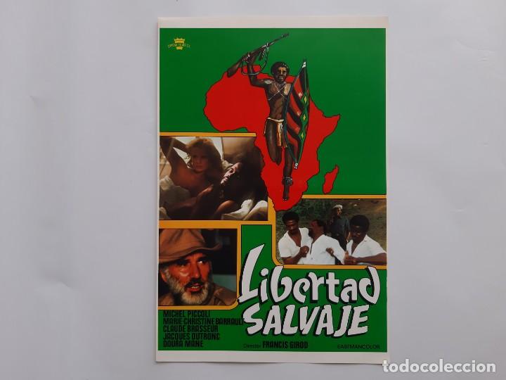 Kino: ANTIGUA GUIA PUBLICITARIA CINE LIBERTAD SALVAJE RV 234
