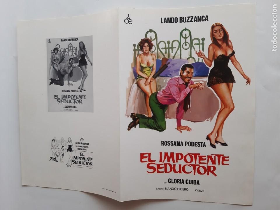 Kino: ANTIGUA GUIA PUBLICITARIA CINE EL IMPOTENTE SEDUCTOR RV 257