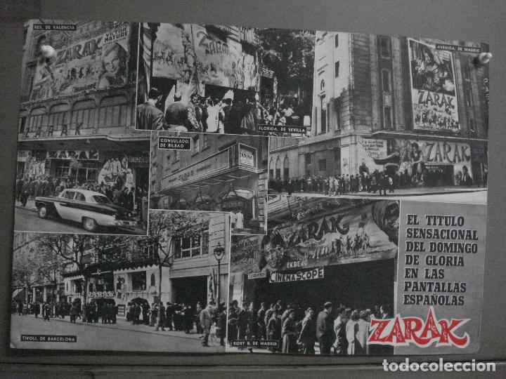 Cinema: G9373 NOTICIARIO AS FILMS N&ordm;10 MAYO 1957 ZARAK EL REBELDE FACHADAS CINES BCN MADRID BILBAO VALENCIA