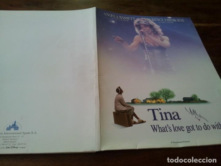 Cine: Tina what's love got to do whit it - Angela Bassett, Laurence Fishburne - guia original lujo 1993