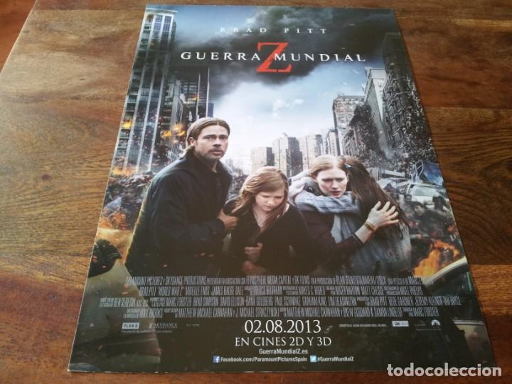 Cinema: Guerra Mundial Z - Brad Pitt, Mireille Enos, Daniella Kertesz - guia original paramount 2013