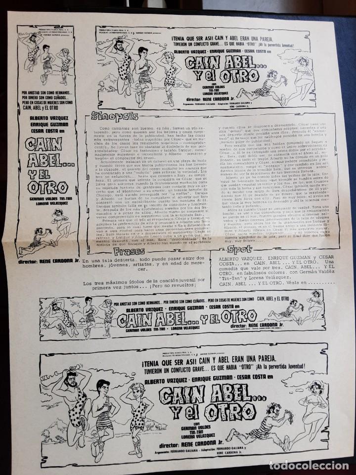 Cine: GUIA MEXICANA, CAIN, ABEL ...Y EL OTRO, ALBERTO VAZQUEZ, ENRIQUE GUZM&Aacute;N, LOREA VELAZQUEZ