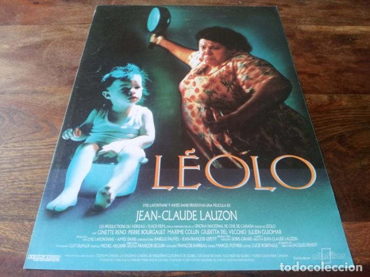 Cine: L&eacute;olo - Maxime Collin, Gilbert Sicotte, Ginette Reno, Jean-Claude Lauzon - Guia original Alta 1992