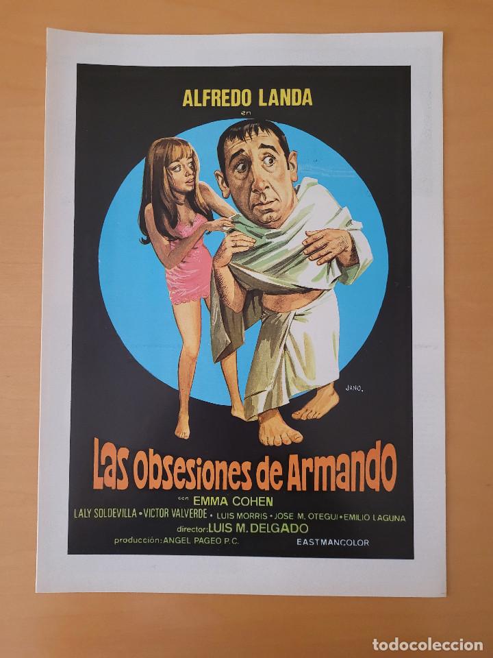 Kino: Las obsesiones de Armando. Alfredo Landa, Emma Cohen. GUIA DE CINE