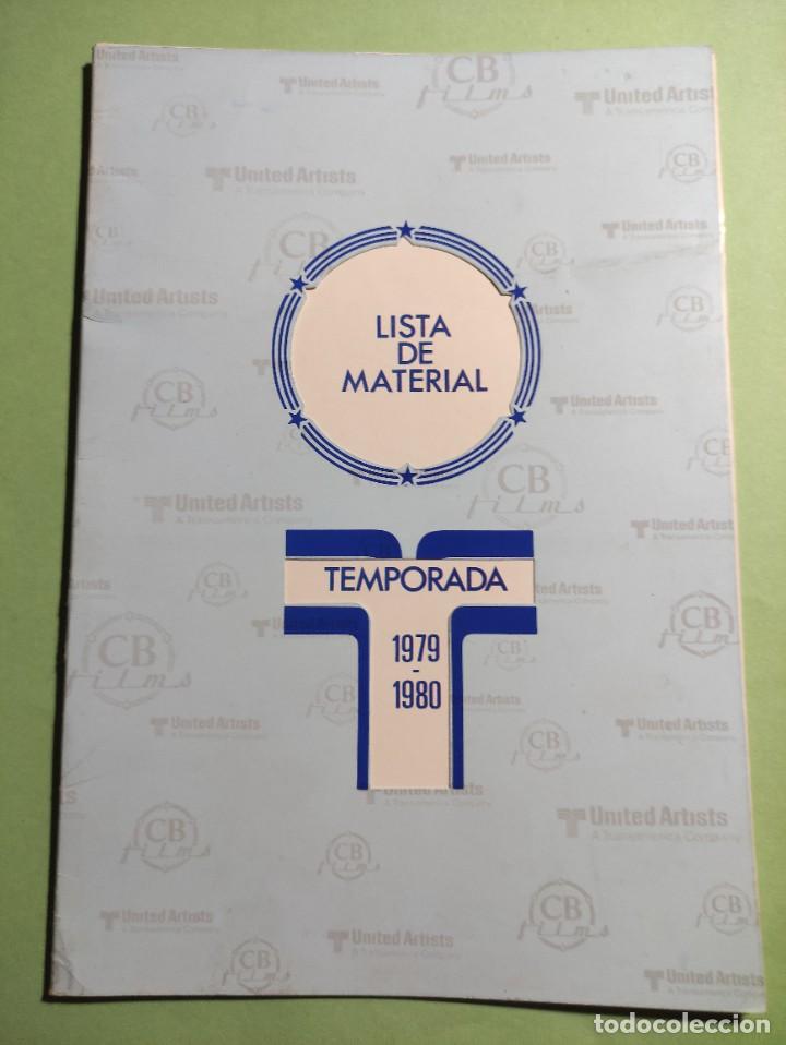 Kino: LISTA DE MATERIAL CB FILM 79/80.EL SE&Ntilde;OR DE LOS ANILOS . 16 PAGINAS . 23 PELICULAS . L16