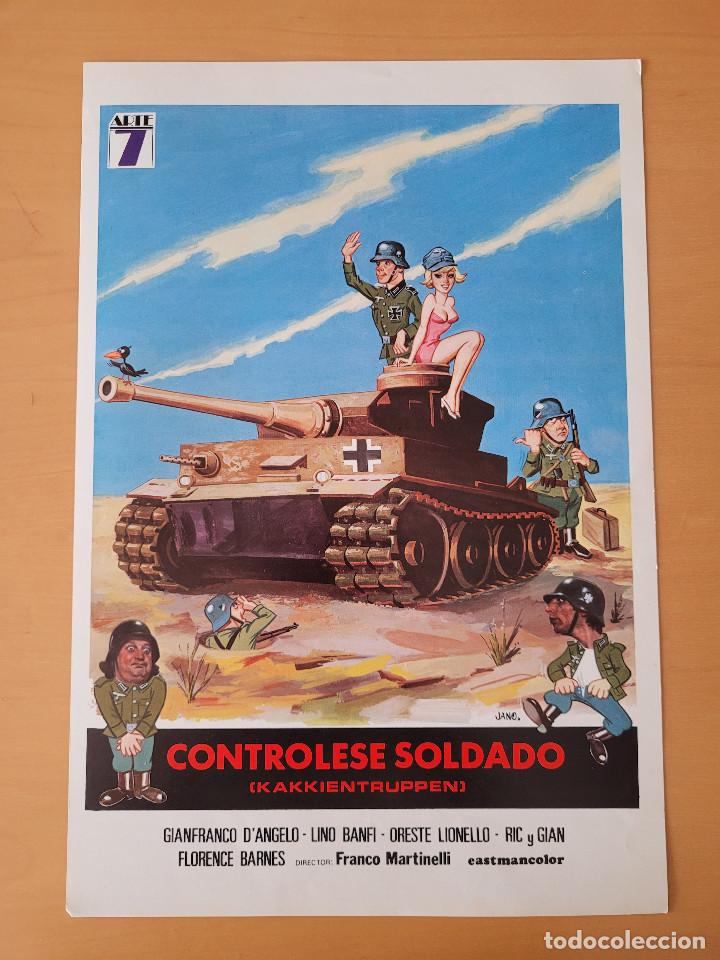 Cinema: Contr&oacute;lese soldado Gianfranco D'Angelo, Lino Banfi GUIA DE CINE