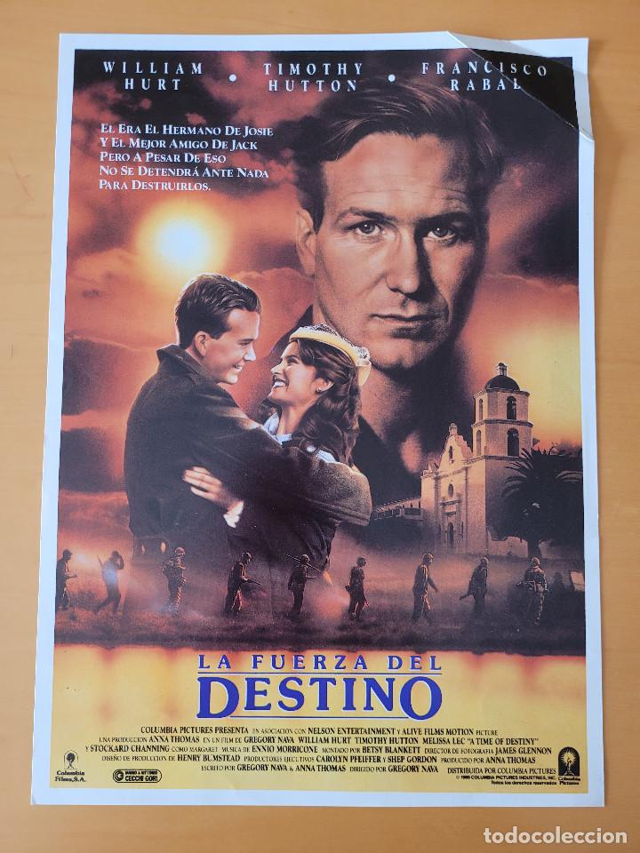 Cinema: La fuerza del destino William Hurt, Timothy Hutton GUIA DE CINE