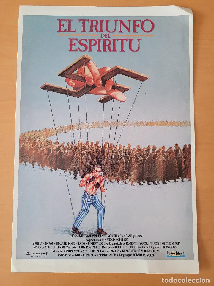 Cinema: El triunfo del esp&iacute;ritu .Willem Dafoe, Edward James Olmos GUIA DE CINE