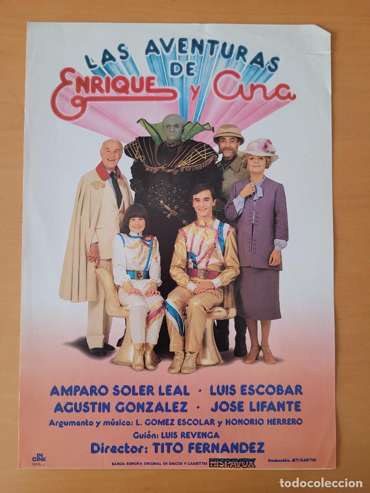 Cinema: Las aventuras de Enrique y Ana Enrique del Pozo, Ana Anguita GUIA DE CINE