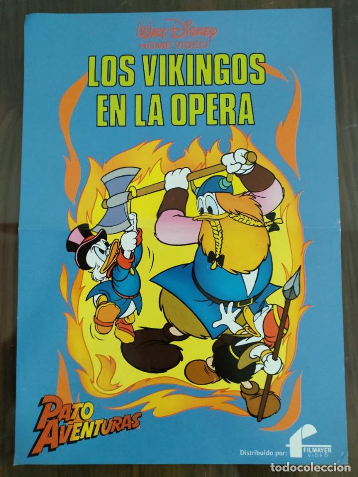 Cine: LOS VIKINGOS EN LA OPERA - GU&Iacute;A ORIGINAL PATOAVENTURAS - WALT DISNEY TIENE MARCAS