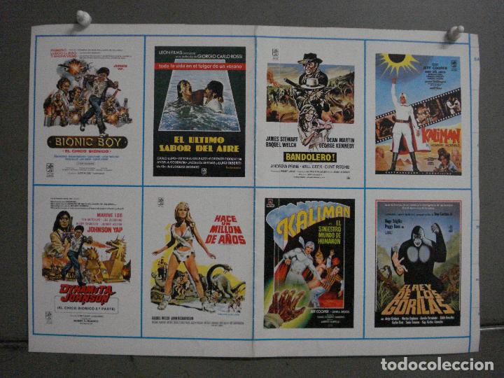 Cinema: G9442 LISTA DE MATERIAL ORIGINAL LEON FILMS HACE UN MILLON DE A&Ntilde;OS KALIMAN BIONIC BOY BANDOLERO