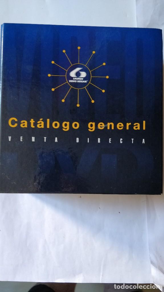 Cine: CAT&Aacute;LOGO GENERAL DE LAUREN VIDEO HOGAR, CON 250 CATATULAS-FICHAS COMPLETAS DE PEL&Iacute;CULAS. VER FOTODS.