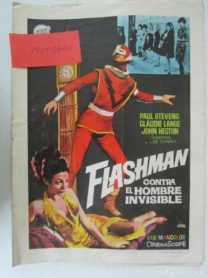 Cinema: CARTEL DE CINE DE 20X30CM. FLASHMAN