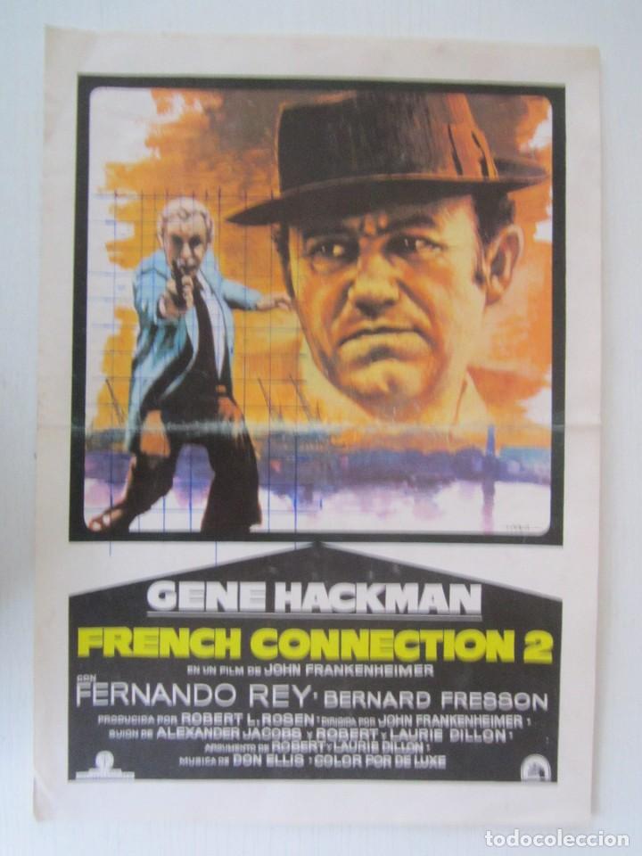 Cinema: 2 CARTELES DE CINE DE 20X30 FRENCH CONNECTION 2