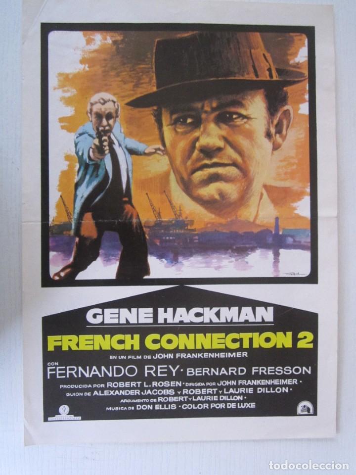 Cinema: 2 CARTELES DE CINE DE 20X30 FRENCH CONNECTION 2