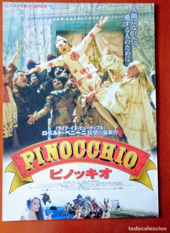 Cine: Gu&iacute;a programa original japon&eacute;s PINOCHO (PINOCCHIO). 2002. Roberto Benigni (ITALIA). JAPAN. Jap&oacute;n