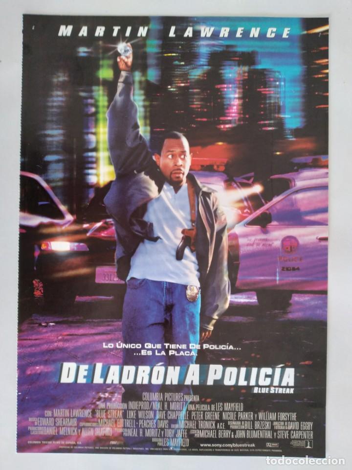 Cinema: ANTIGUA GUIA PUBLICITARIA CINE DE LADRON A POLICIA RV 451
