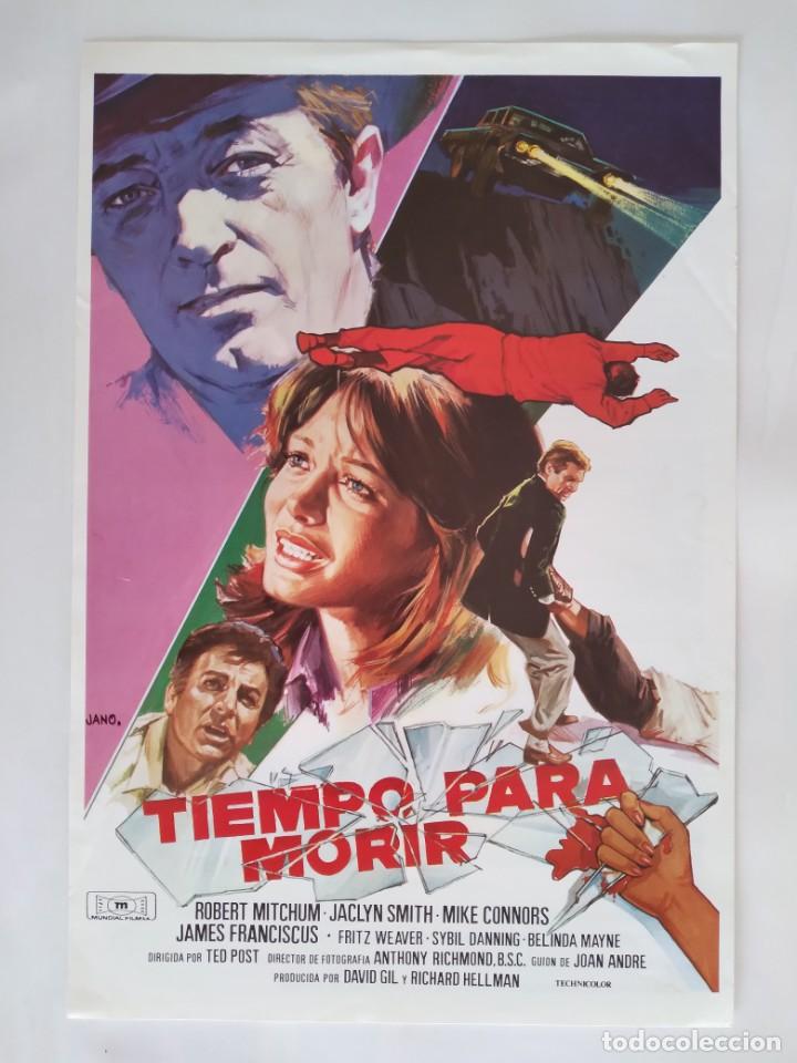 Cinema: ANTIGUA GUIA PUBLICITARIA CINE TIEMPO PARA MORIR JANO RV 463