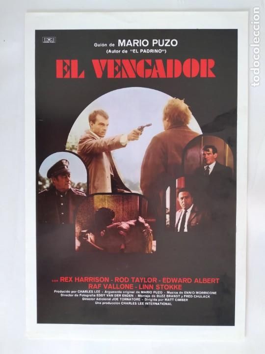 Cinema: ANTIGUA GUIA PUBLICITARIA CINE EL VENGADOR RV 487