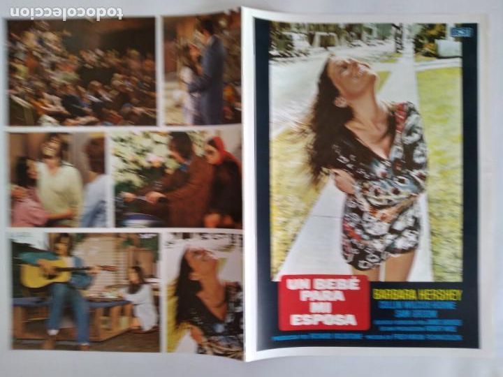 Cinema: ANTIGUA GUIA PUBLICITARIA CINE UN BEBE PARA MI ESPOSA RV 492